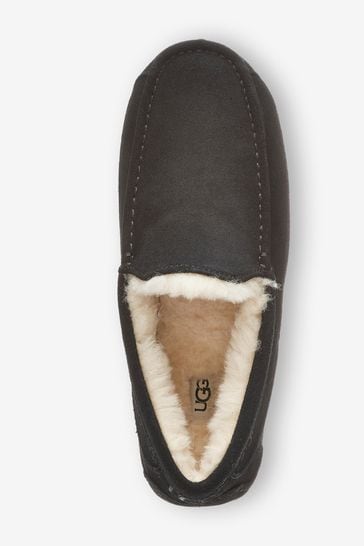Uggs ascot store leather slippers