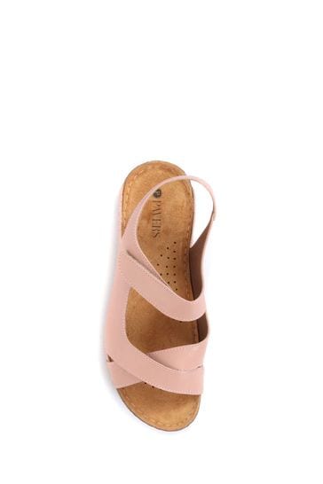Buy Pavers Pink Ladies Touch Fasten Sandals from Next Hungary