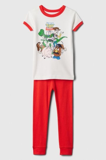 Gap Red Disney Toy Story Organic Cotton Pyjama Set