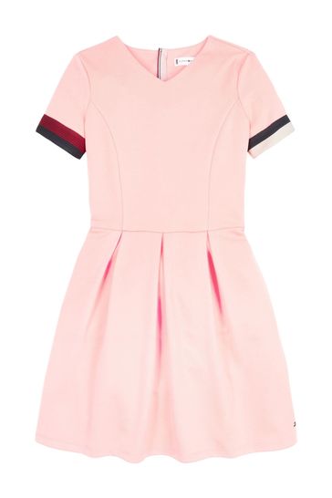 Tommy hilfiger pink dress best sale