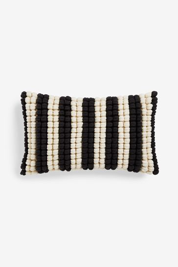 Large striped cushions top