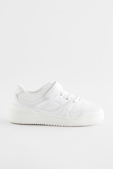 Next white trainers store