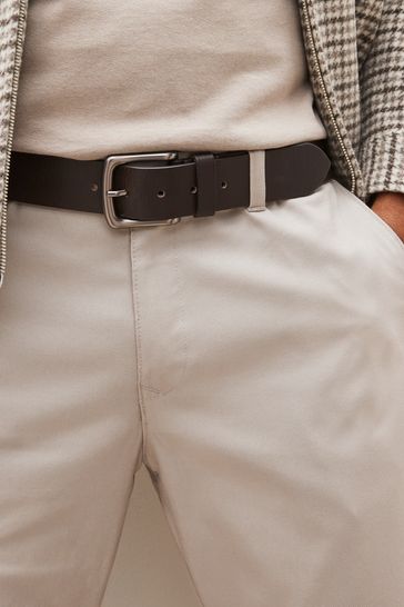 Brown Casual Leather Belt