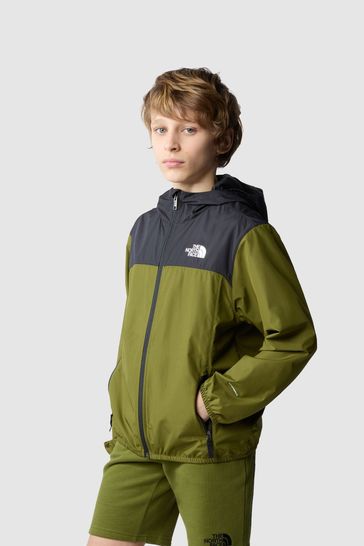 The North Face Green Boys Never Stop Exploring Wind Jacket