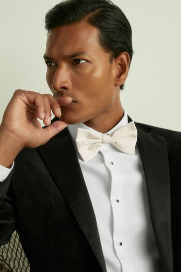 Ivory bow deals tie