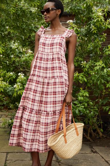 Boden katie top linen dress