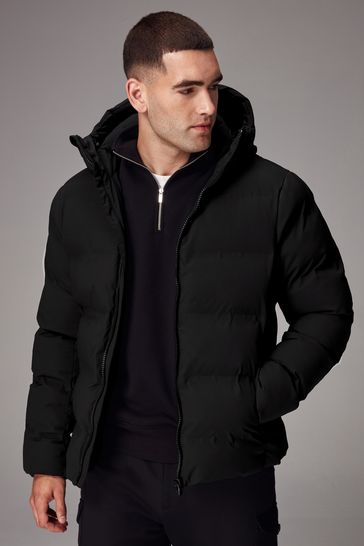 Next black puffer jacket store