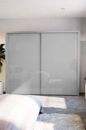 Buy Peyton Grey Extra Large Sliding Wardrobe From Next Italy