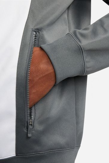 Nike hybrid full zip new arrivals hoodie grey