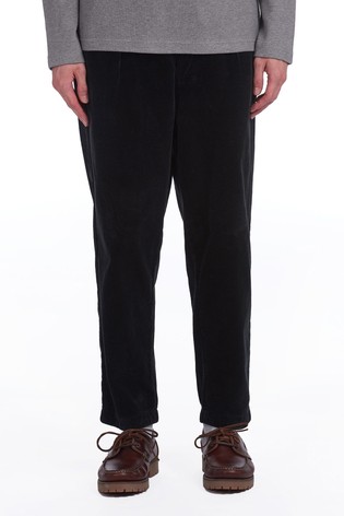 Barbour® Black Jumbo Cord Trousers