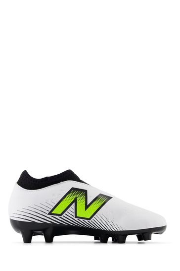 Buy New Balance White Kids Tekela Magique Firm Ground v4 Football Boots from Next Greece