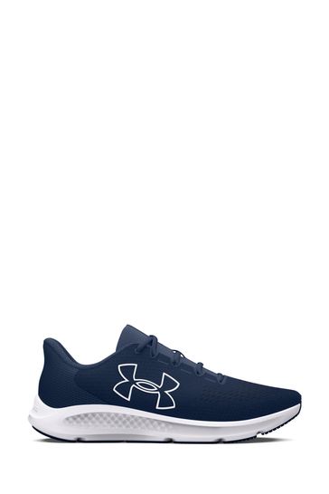 Under Armour Cyan Blue Charged Pursuit 3 Trainers