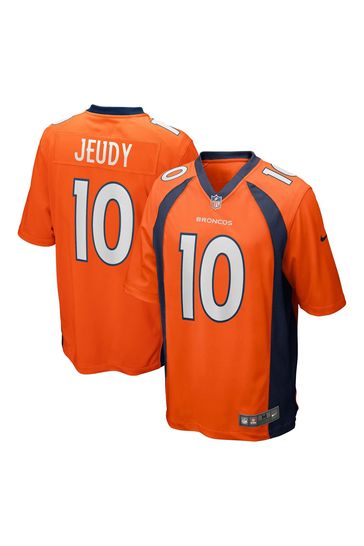 Buy Nike Orange NFL Denver Broncos Home Game Jersey Jerry Jeudy