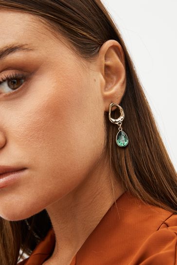 Gold clearance metal earrings