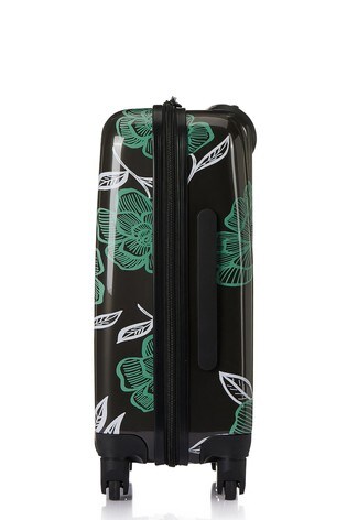 Buy Tripp Slate Sea Green Bloom Cabin 4 Wheel Suitcase 55cm from