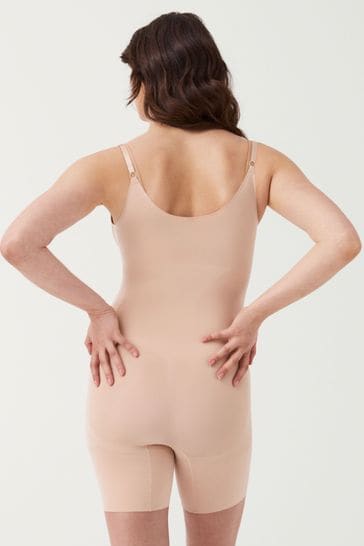 Spanx Women's Ss1715-natural-l Minimiser Bodysuit, Beige (Soft