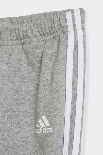 Grey and pink adidas joggers best sale