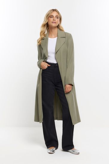 River island clearance trench coat womens