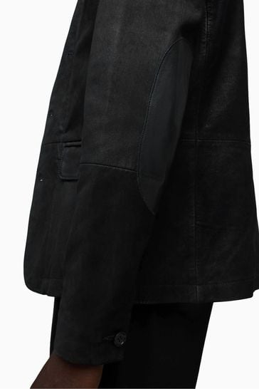 All saints discount dayton leather blazer