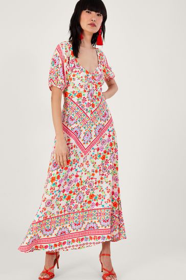 Monsoon floral maxi dress online