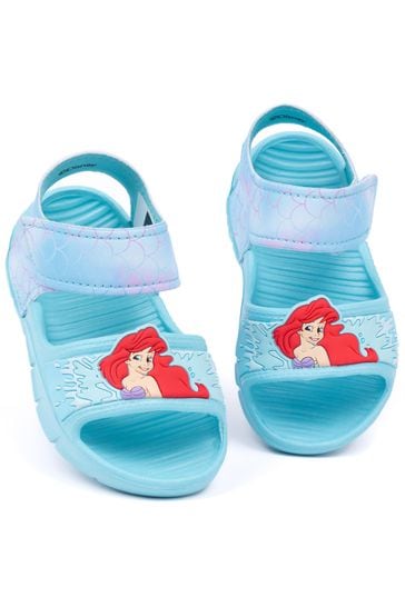 Vanilla Underground Blue Girls Little Mermaid Disney Sandals