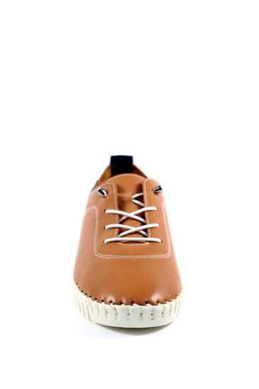 Lunar leather shoes top