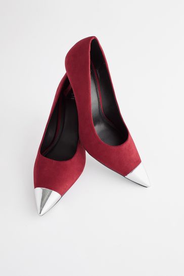 Metallic court shoes uk top