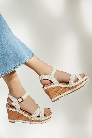 Dune wedge heels outlet