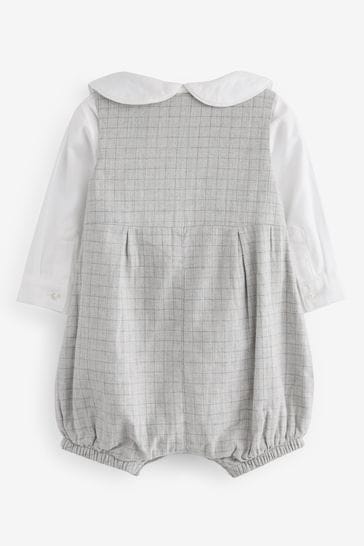 Grey romper shop baby boy