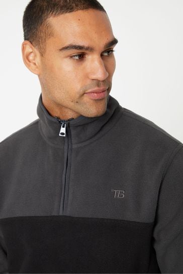 Half zip fleece jumper hot sale