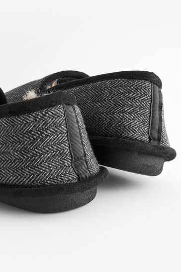 Men's closed clearance back slippers