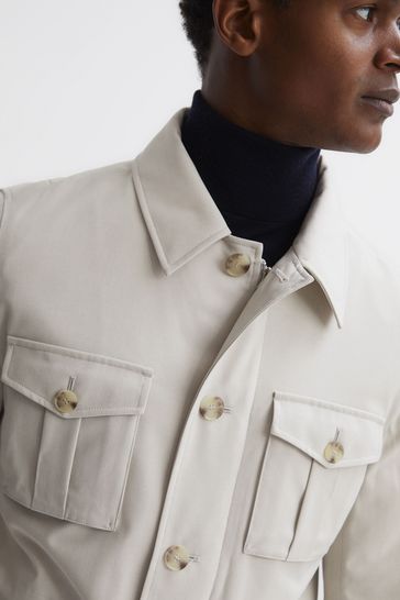 Buy Reiss Stone Ellis Military Inspired Field Jacket from Next Austria