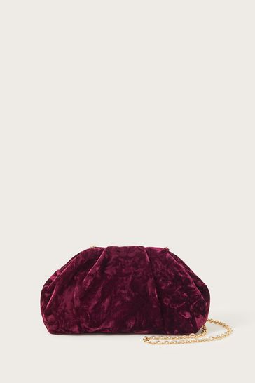 Velvet pouch on sale