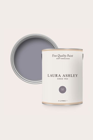 Laura Ashley Pale iris Purple Matte Emulsion 5LT Paint