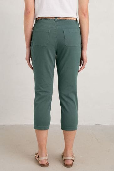 Slim fit cheap cropped trousers womens