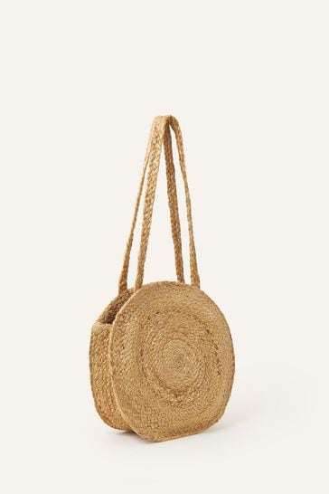 Circle jute bag outlet