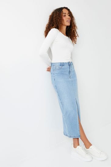 Maxi blue jeans outlet