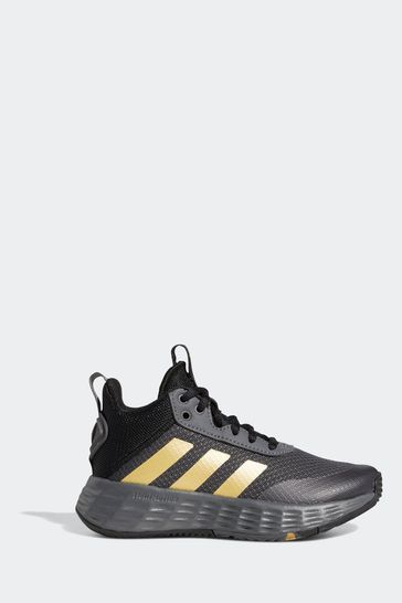 Buy adidas Grey Black Kids Sportswear Ownthegame 2.0 Trainers from