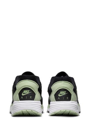Nike Black Green Air Max Solo Trainers