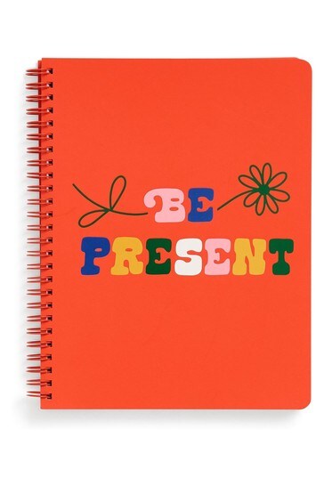 ban.do Red Rough Draft 'Be Present' Mini Notebook