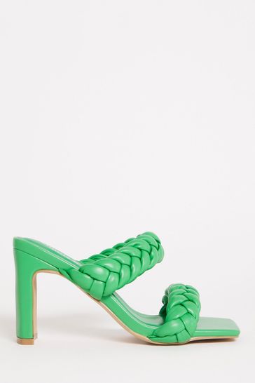 Green wide fit sandals sale