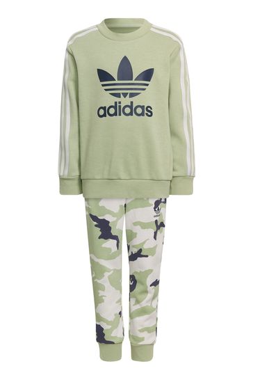 adidas Khaki Green Pack Tracksuit