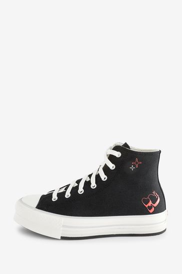 Converse heart trainers online