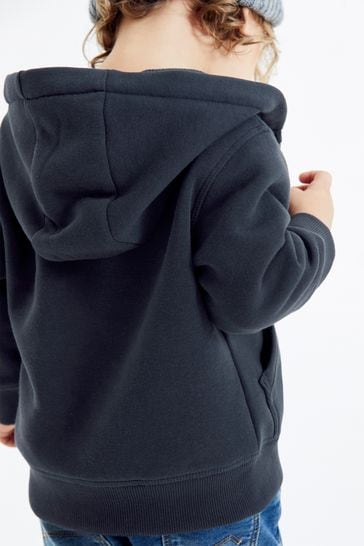 Navy blue online essentials hoodie