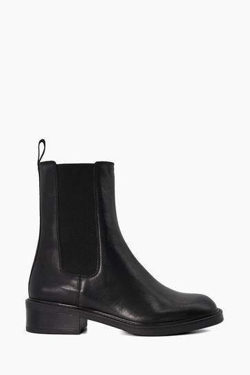 Dune leather chelsea boots outlet