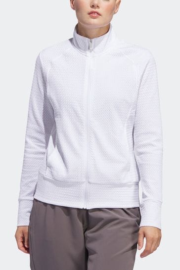 adidas Golf Womens Navy  Ultimate365 Textured Jacket