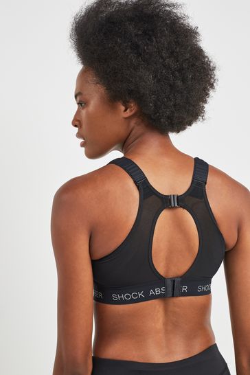Buy Shock Absorber Black Ultimate Run Padded Non Wired Sports Bra from Next  Luxembourg