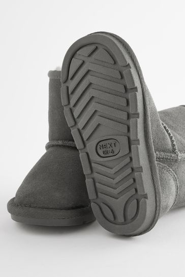 Buy Grey Suede Warm Lined Boots from Next Singapore