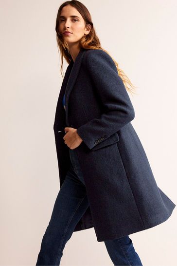 Boden hotsell blue coat