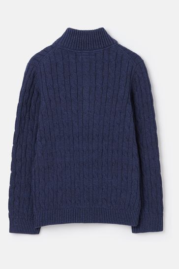 Joules hillside zip jumper top